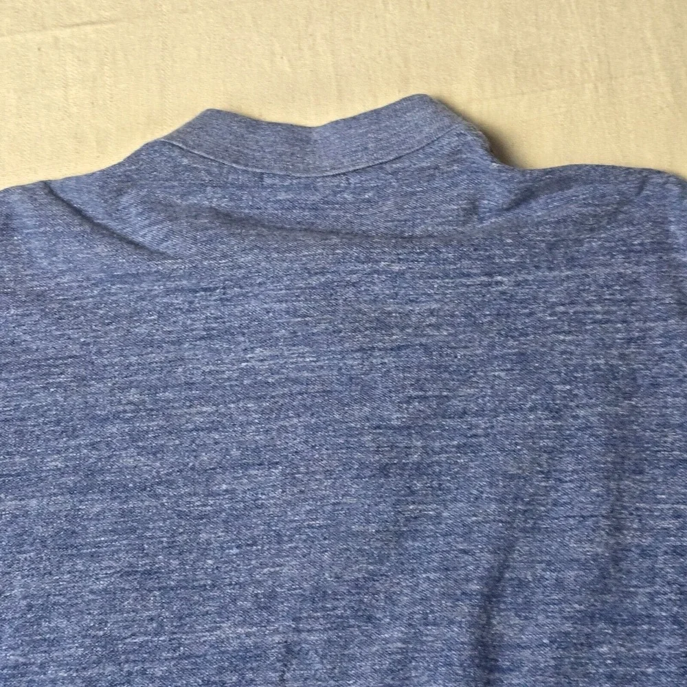 Polo‎ Ralph Lauren T-Shirt Blue Melange & Yellow Logo size XL